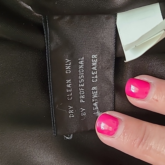 Hugo Buscati Collection leather jacket, size M - Picture 6 of 12